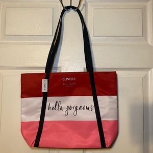 Clinique x Kate Spade Collaboration Tote Bag